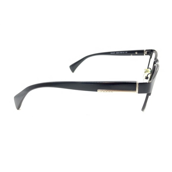 Prada VPR 61P FAD-1O1 Black Eyeglasses Frames 53-16 140 Italy Designer Men Women - Picture 4 of 12